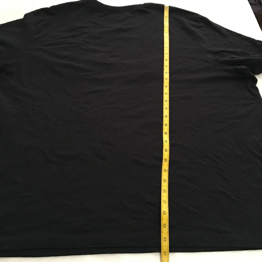 Nike Graphic T-Shirt Mens 4XL Black Sunset Swoosh Logo